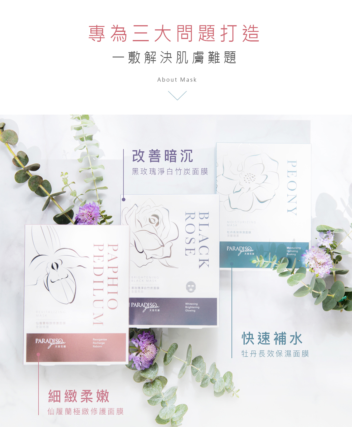 天堂花園仙履蘭修護面膜15入超值組-6
