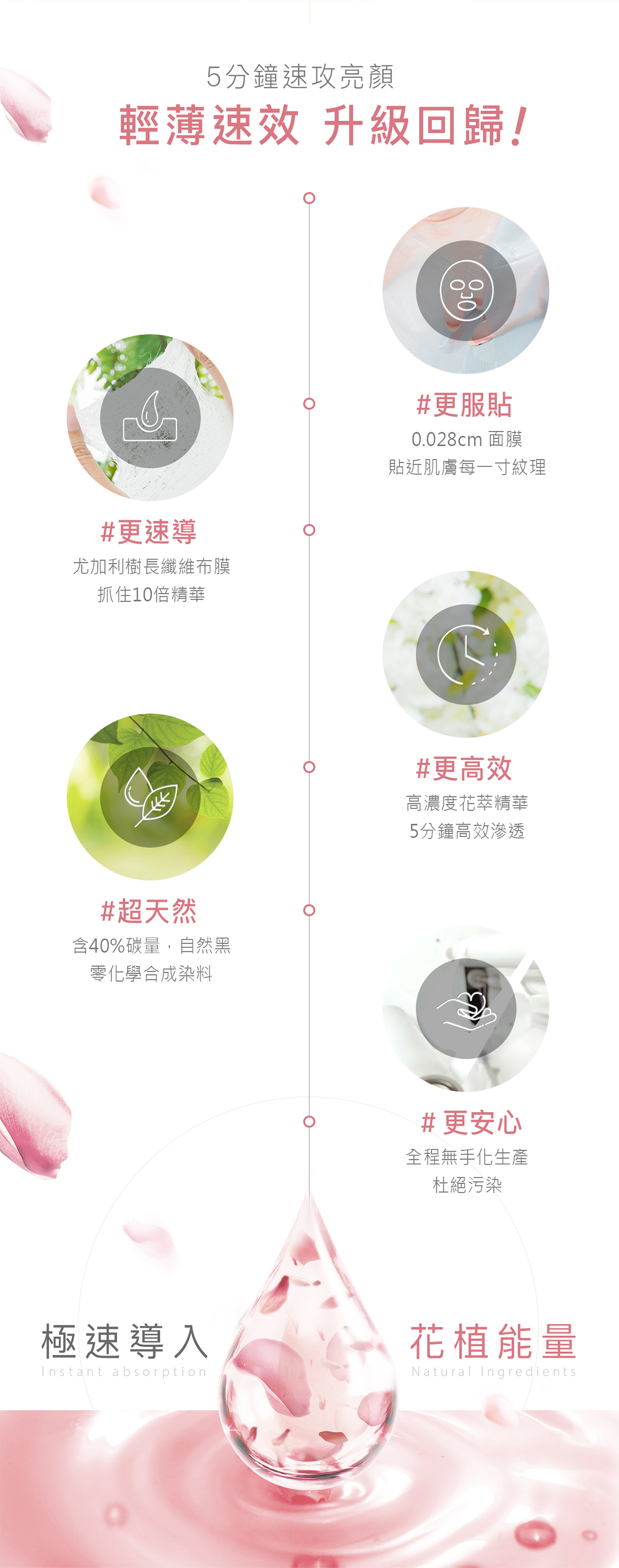 天堂花園仙履蘭修護面膜15入超值組-2