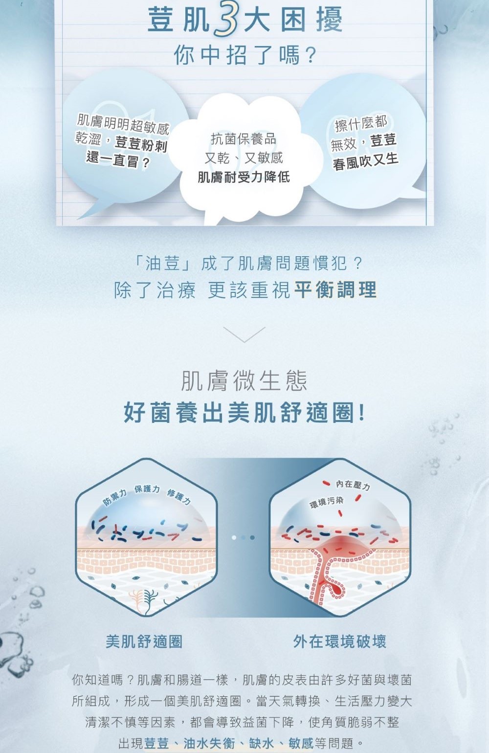 黃金比例升級，繖花醇有效抑痘